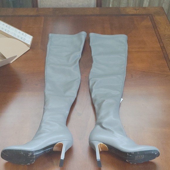 STELLA MCCARTNEY Ivy vegetarian leather over-the-knee boots. 37 - Picture 11 of 16